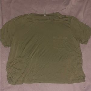 A army green tresics shirt